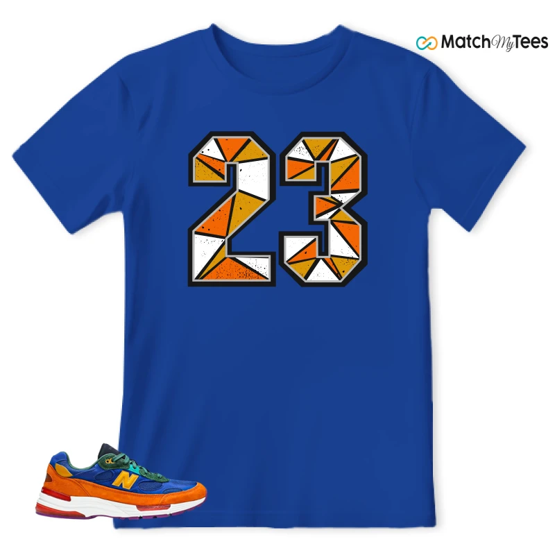 NEW BALANCE 992 MULTI-COLOR SNEAKER Matching Tees t-shirt