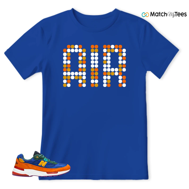 NEW BALANCE 992 MULTI-COLOR SNEAKER Matching Tees t-shirt
