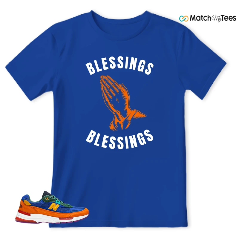 NEW BALANCE 992 MULTI-COLOR SNEAKER Matching Tees t-shirt