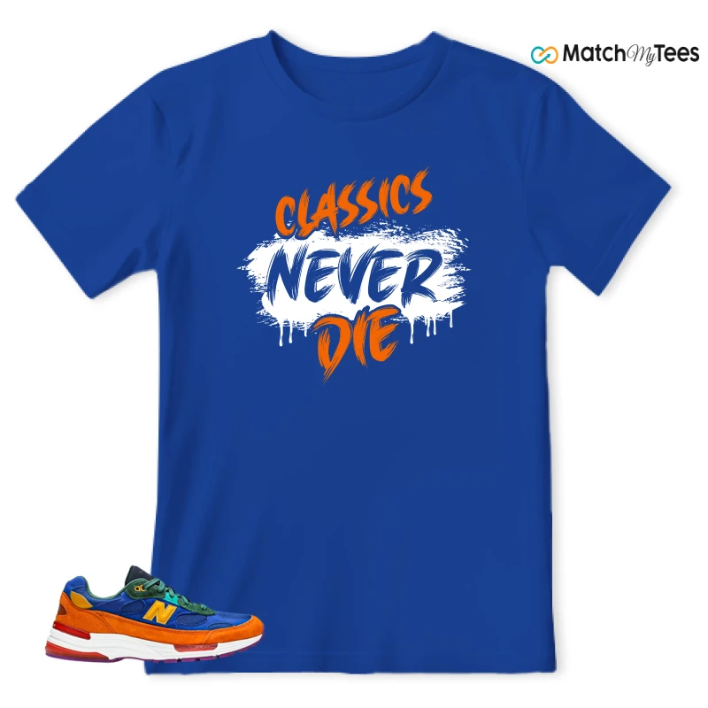 NEW BALANCE 992 MULTI-COLOR SNEAKER Matching Tees t-shirt
