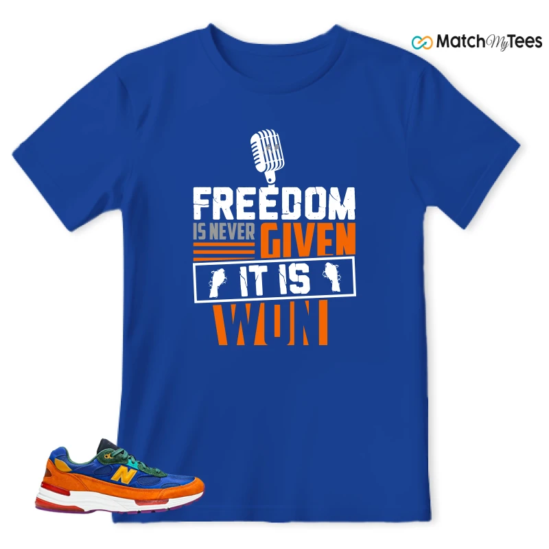 NEW BALANCE 992 MULTI-COLOR SNEAKER Matching Tees t-shirt