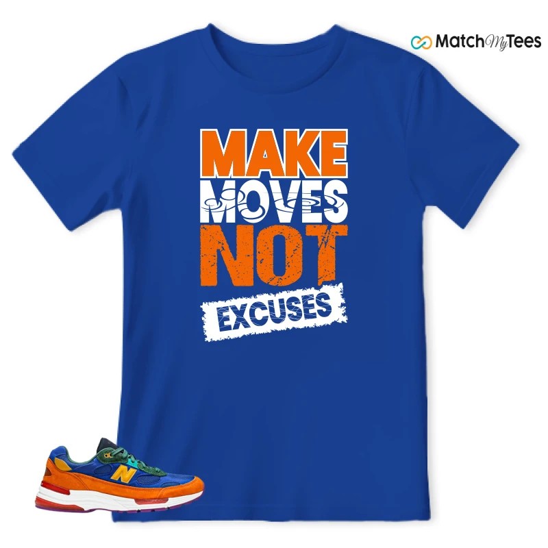 NEW BALANCE 992 MULTI-COLOR SNEAKER Matching Tees t-shirt