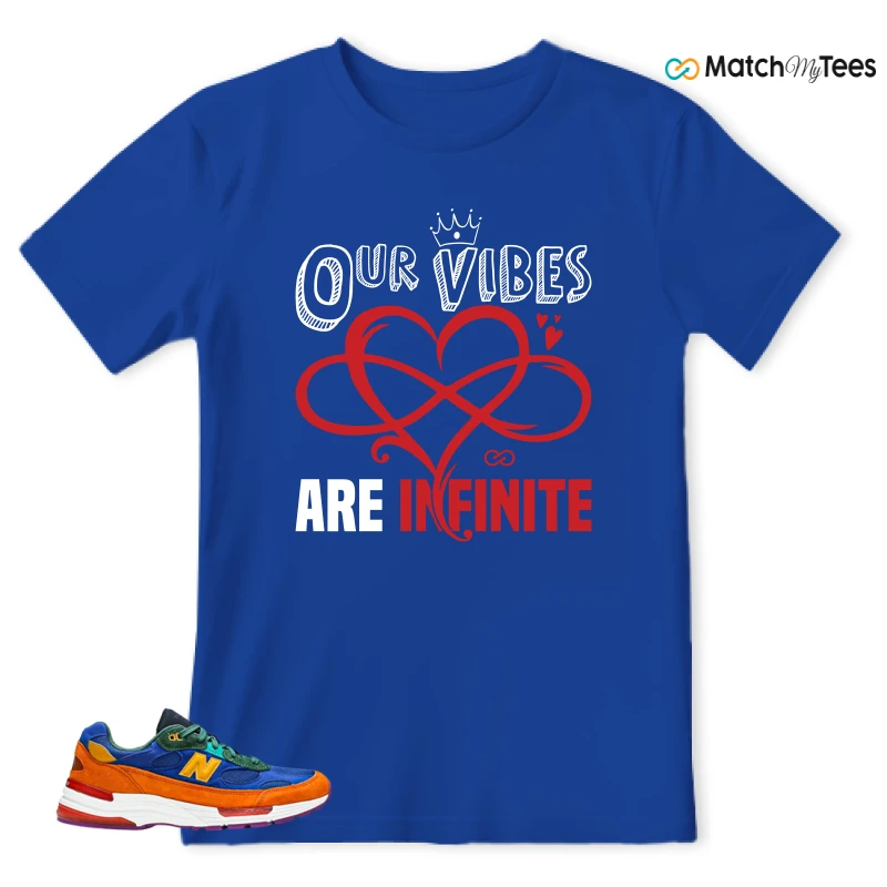 NEW BALANCE 992 MULTI-COLOR SNEAKER Matching Tees t-shirt