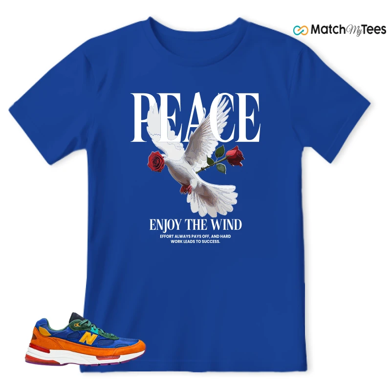 NEW BALANCE 992 MULTI-COLOR SNEAKER Matching Tees t-shirt