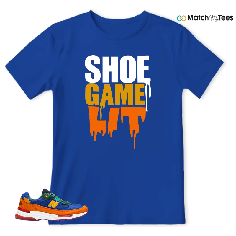 NEW BALANCE 992 MULTI-COLOR SNEAKER Matching Tees t-shirt