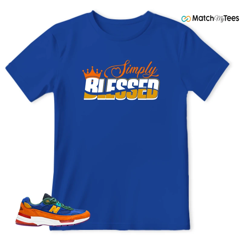 NEW BALANCE 992 MULTI-COLOR SNEAKER Matching Tees t-shirt