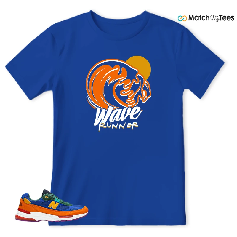 NEW BALANCE 992 MULTI-COLOR SNEAKER Matching Tees T-shirt for Men