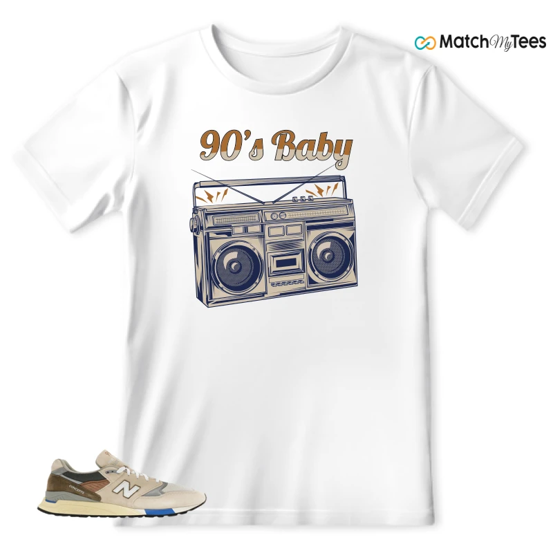 NEW BALANCE 998 MIUSA CONCEPTS C-NOTE 10TH ANNIVERSARY (2023) SNEAKER Matching Tees t-shirt