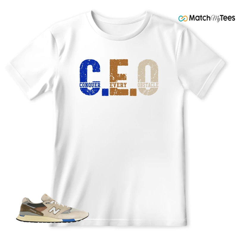 NEW BALANCE 998 MIUSA CONCEPTS C-NOTE 10TH ANNIVERSARY (2023) SNEAKER Matching Tees T-shirt for Men