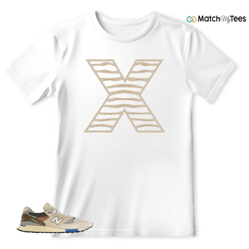 NEW BALANCE 998 MIUSA CONCEPTS C-NOTE 10TH ANNIVERSARY (2023) SNEAKER Matching Tees t-shirt