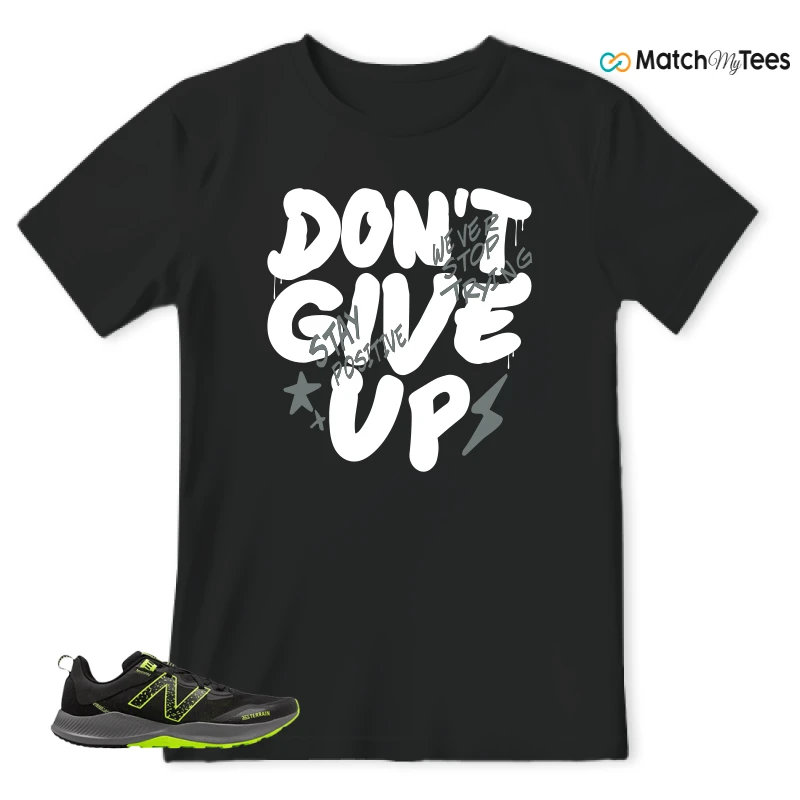 NEW BALANCE NITREL V4 BLACK LIMEADE SNEAKER Matching Tees t-shirt