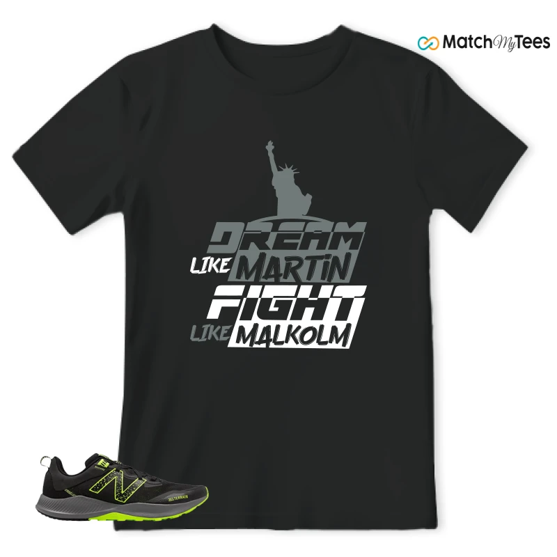NEW BALANCE NITREL V4 BLACK LIMEADE SNEAKER Matching Tees t-shirt