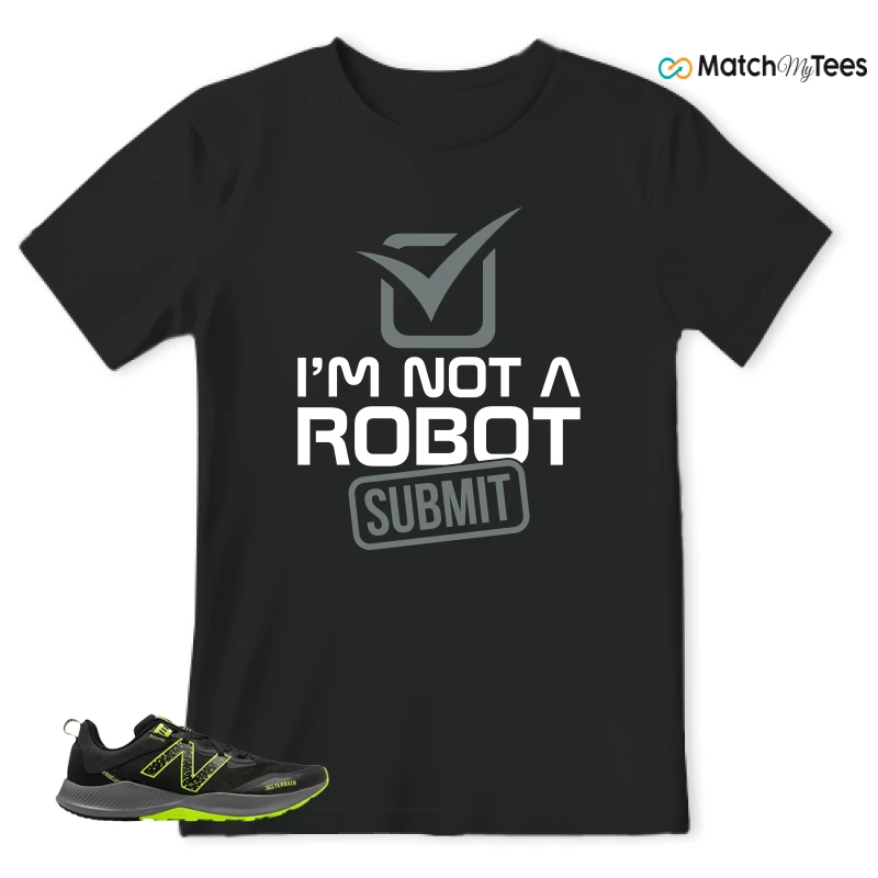 NEW BALANCE NITREL V4 BLACK LIMEADE SNEAKER Matching Tees t-shirt