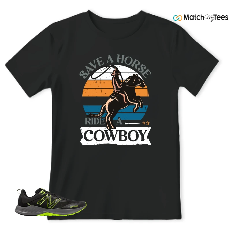 NEW BALANCE NITREL V4 BLACK LIMEADE SNEAKER Matching Tees t-shirt