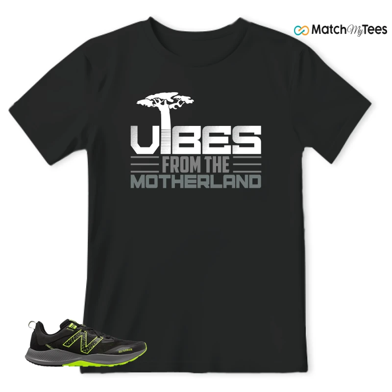 NEW BALANCE NITREL V4 BLACK LIMEADE SNEAKER Matching Tees t-shirt