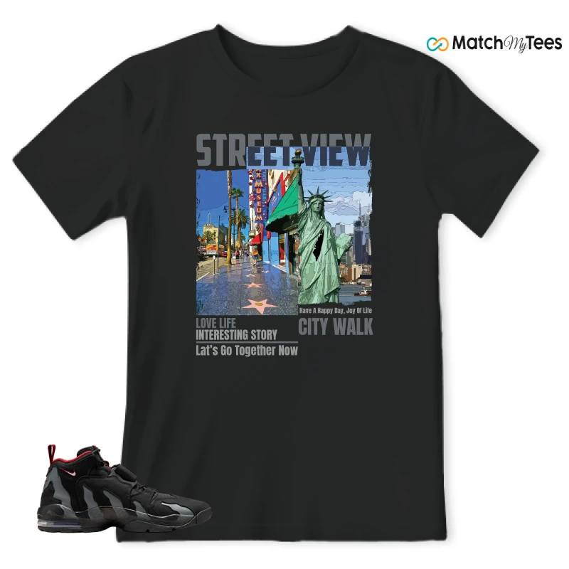 NIKE AIR DIAMOND TURF MAX '96 FALCONS SNEAKER Matching Tees t-shirt