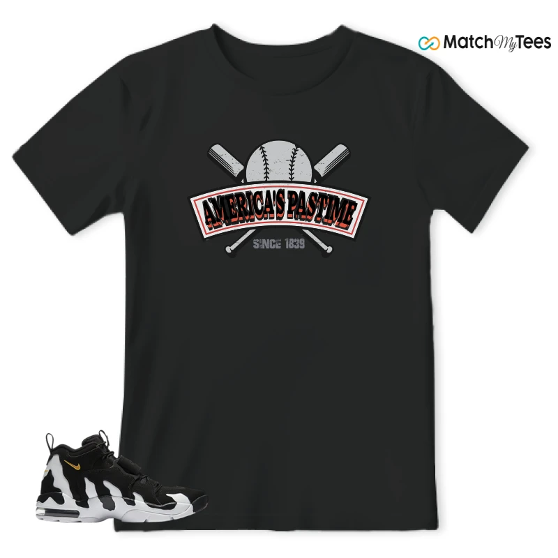 NIKE AIR DT MAX 96 BLACK VARSITY MAIZE SNEAKER Matching Tees t-shirt