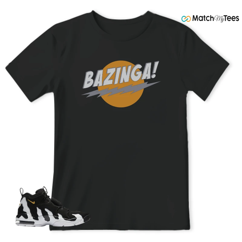 NIKE AIR DT MAX 96 BLACK VARSITY MAIZE SNEAKER Matching Tees t-shirt
