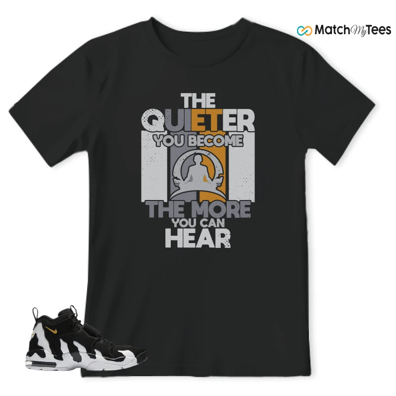 NIKE AIR DT MAX 96 BLACK VARSITY MAIZE SNEAKER Matching Tees t-shirt