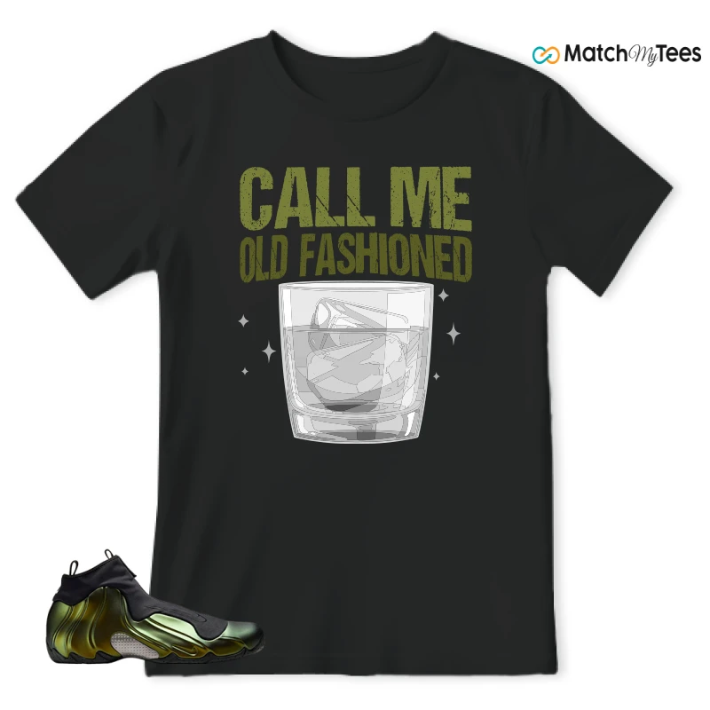 NIKE AIR FLIGHTPOSITE BLACK METALLIC GOLD SNEAKER Matching Tees t-shirt