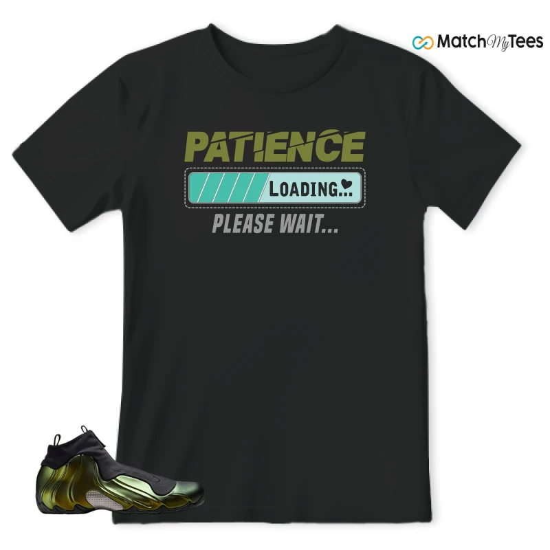 NIKE AIR FLIGHTPOSITE BLACK METALLIC GOLD SNEAKER Matching Tees t-shirt