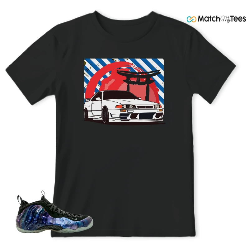 NIKE AIR FOAMPOSITE ONE GALAXY SNEAKER Matching Tees t-shirt