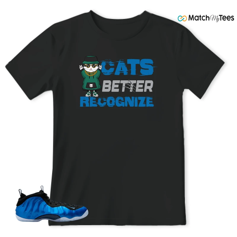 NIKE AIR FOAMPOSITE ONE ROYAL 2024 SNEAKER Matching Tees t-shirt