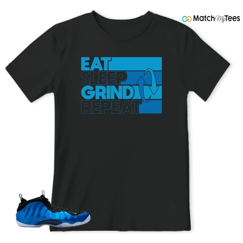 NIKE AIR FOAMPOSITE ONE ROYAL 2024 SNEAKER Matching Tees t-shirt