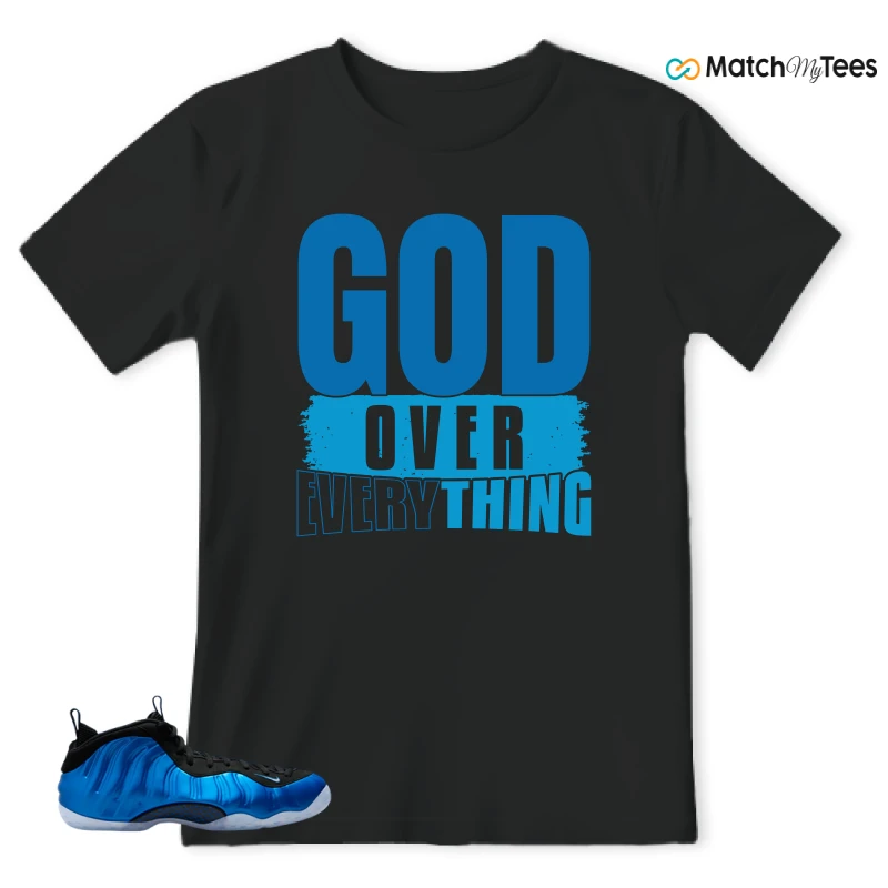 NIKE AIR FOAMPOSITE ONE ROYAL 2024 SNEAKER Matching Tees t-shirt