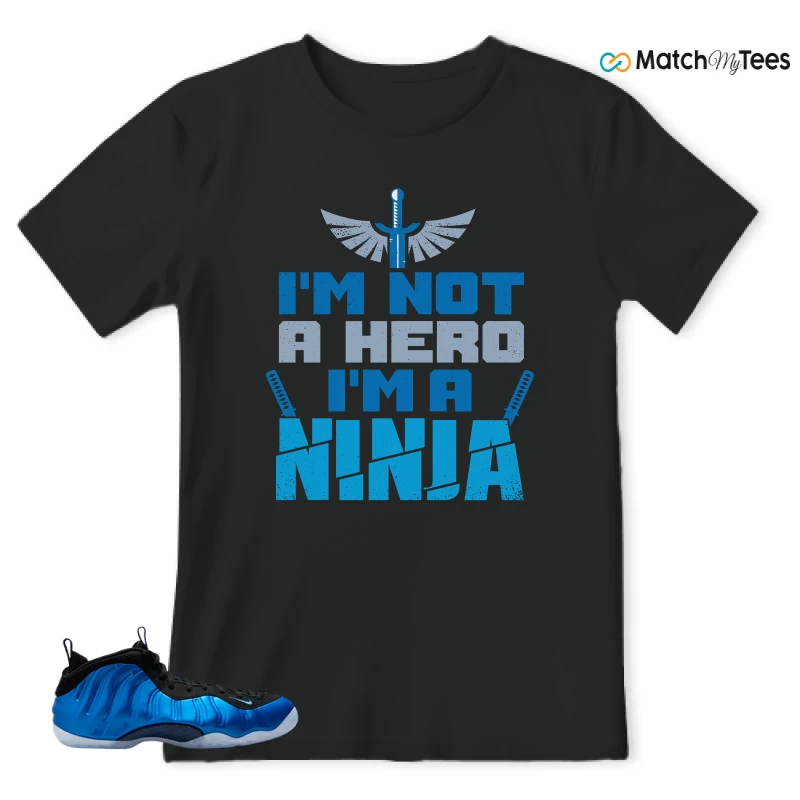 NIKE AIR FOAMPOSITE ONE ROYAL 2024 SNEAKER Matching Tees t-shirt