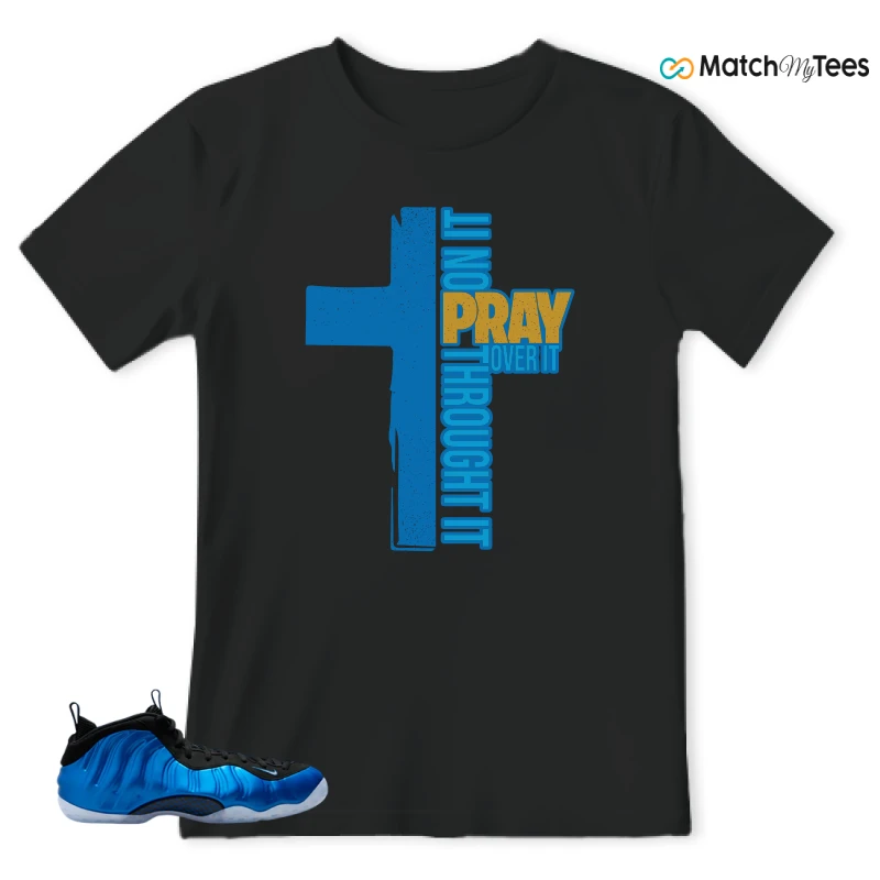 NIKE AIR FOAMPOSITE ONE ROYAL 2024 SNEAKER Matching Tees t-shirt
