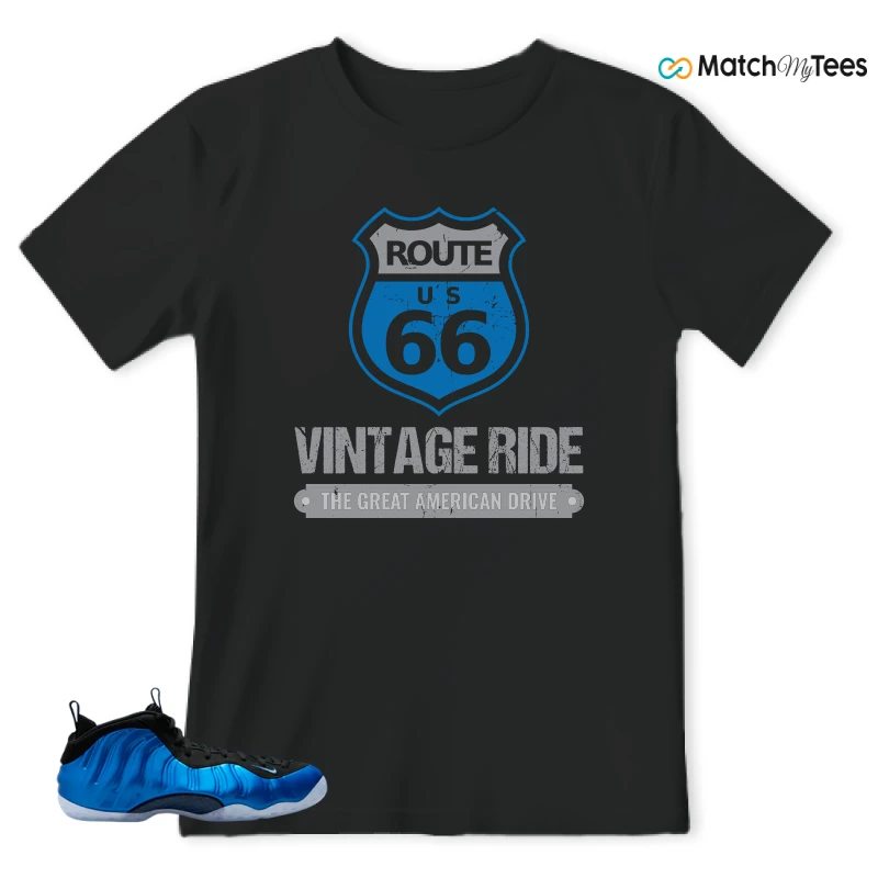 NIKE AIR FOAMPOSITE ONE ROYAL 2024 SNEAKER Matching Tees t-shirt