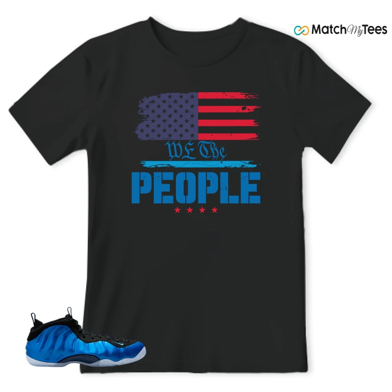 NIKE AIR FOAMPOSITE ONE ROYAL 2024 SNEAKER Matching Tees t-shirt