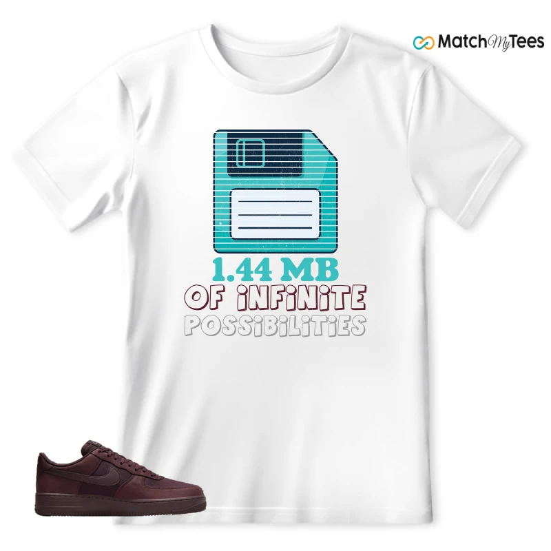 NIKE AIR FORCE 1 07 BURGUNDY CRUSH SNEAKER Matching Tees t-shirt