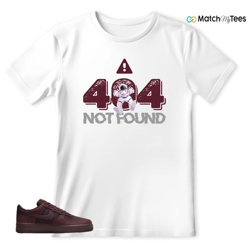 NIKE AIR FORCE 1 07 BURGUNDY CRUSH SNEAKER Matching Tees t-shirt