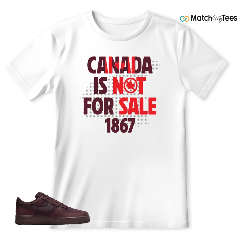 NIKE AIR FORCE 1 07 BURGUNDY CRUSH SNEAKER Matching Tees t-shirt