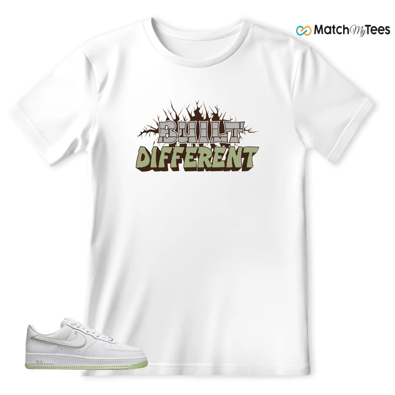 NIKE AIR FORCE 1 '07 HONEYDEW SNEAKER Matching Tees t-shirt