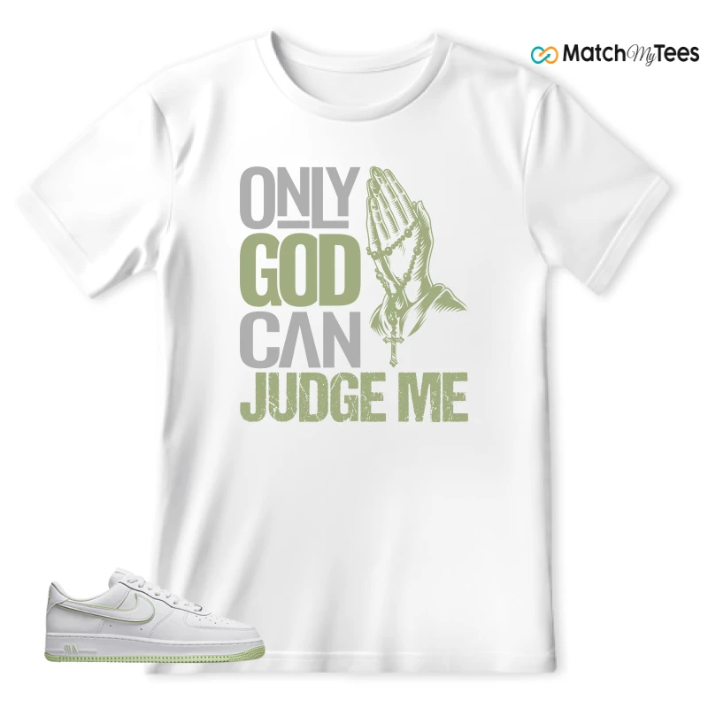 NIKE AIR FORCE 1 '07 HONEYDEW SNEAKER Matching Tees t-shirt