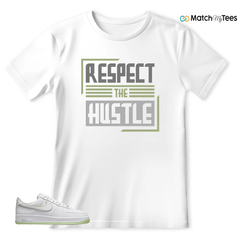 NIKE AIR FORCE 1 '07 HONEYDEW SNEAKER Matching Tees t-shirt