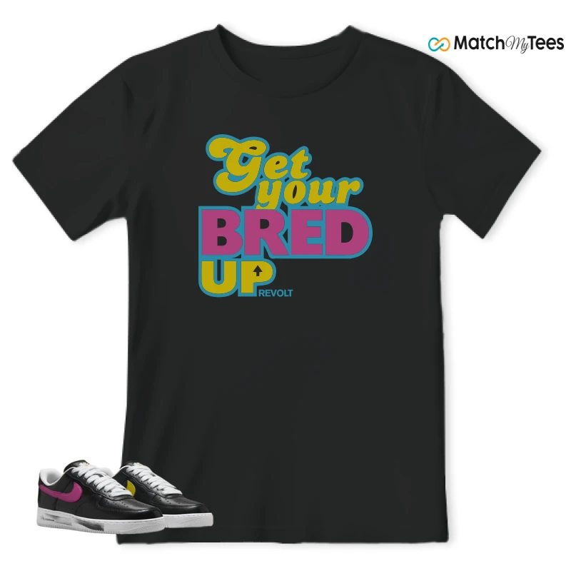 NIKE AIR FORCE 1 '07 X G-DRAGON PARA-NOISE 3.0 SNEAKER Matching Tees t-shirt