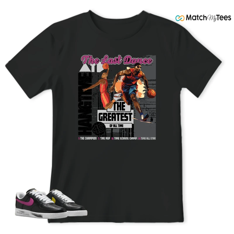 NIKE AIR FORCE 1 '07 X G-DRAGON PARA-NOISE 3.0 SNEAKER Matching Tees t-shirt