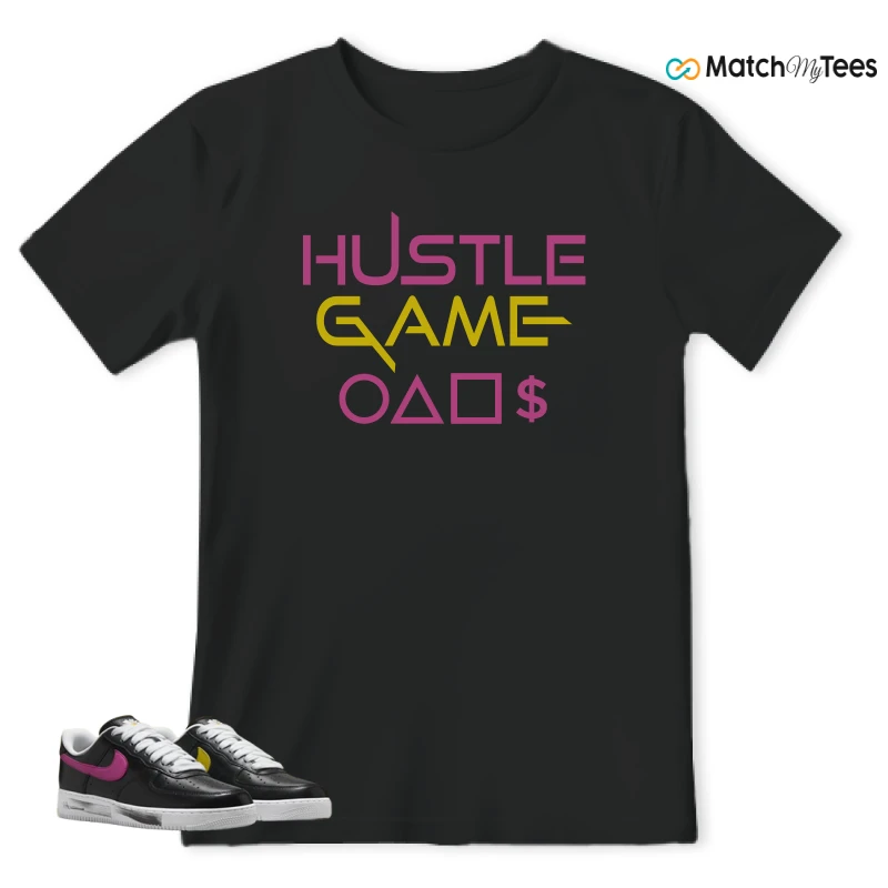 NIKE AIR FORCE 1 '07 X G-DRAGON PARA-NOISE 3.0 SNEAKER Matching Tees t-shirt