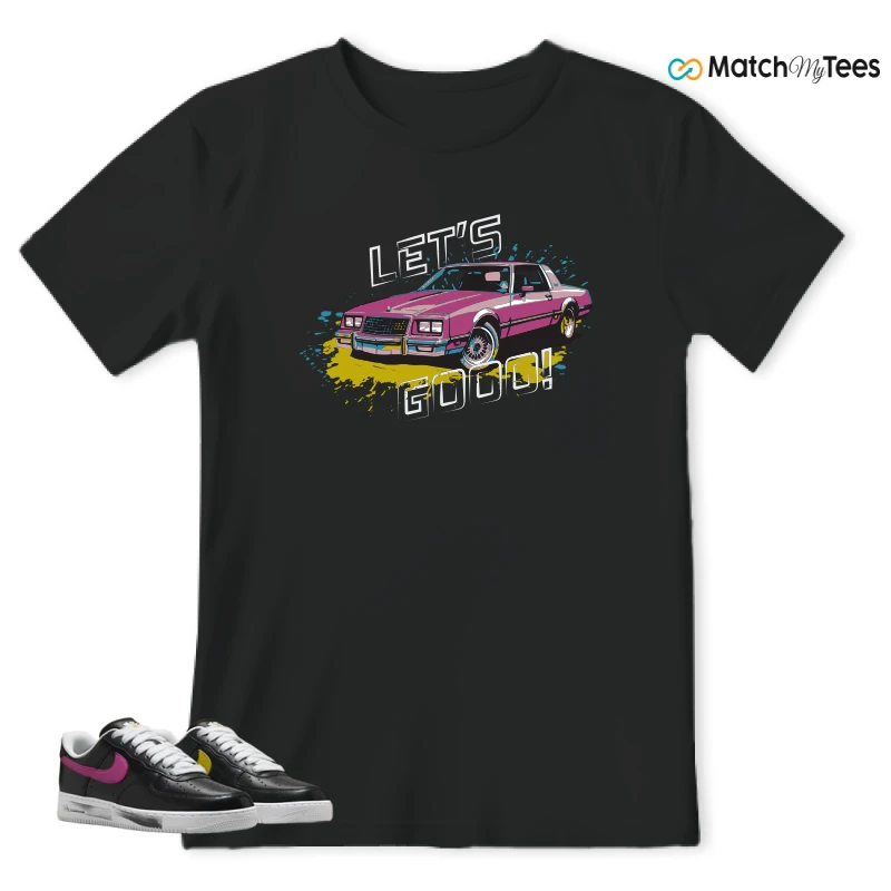 NIKE AIR FORCE 1 '07 X G-DRAGON PARA-NOISE 3.0 SNEAKER Matching Tees t-shirt