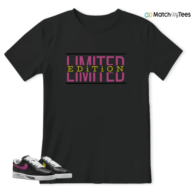 NIKE AIR FORCE 1 '07 X G-DRAGON PARA-NOISE 3.0 SNEAKER Matching Tees t-shirt