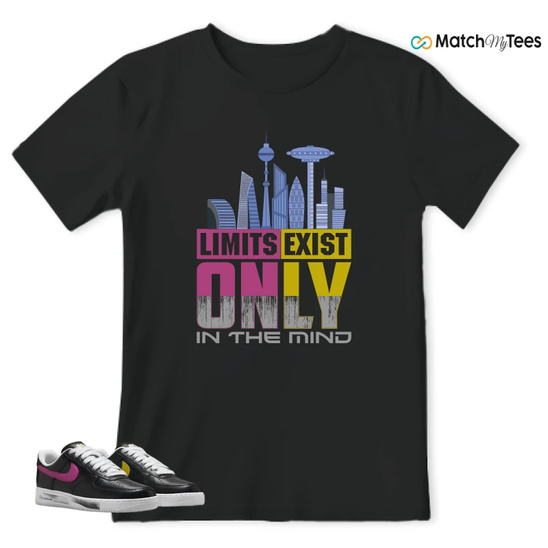 NIKE AIR FORCE 1 '07 X G-DRAGON PARA-NOISE 3.0 SNEAKER Matching Tees t-shirt