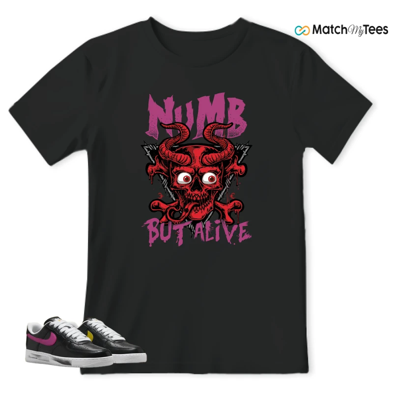 NIKE AIR FORCE 1 '07 X G-DRAGON PARA-NOISE 3.0 SNEAKER Matching Tees t-shirt