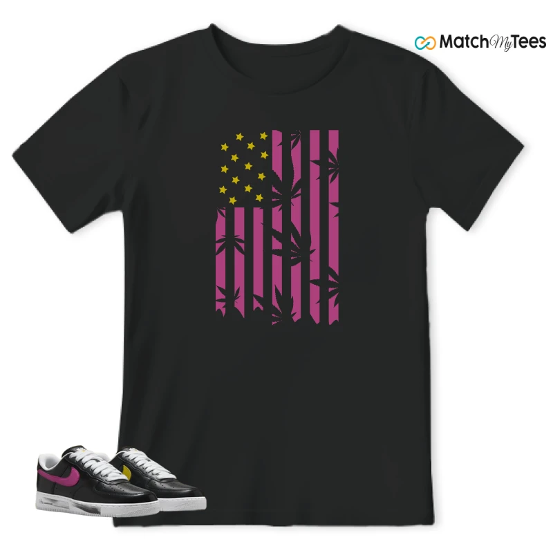 NIKE AIR FORCE 1 '07 X G-DRAGON PARA-NOISE 3.0 SNEAKER Matching Tees t-shirt