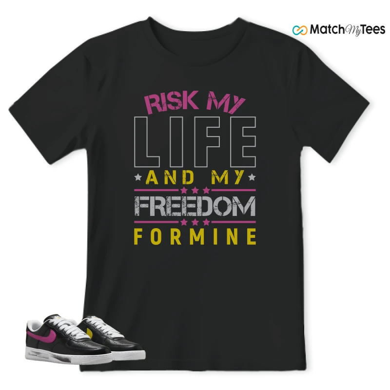 NIKE AIR FORCE 1 '07 X G-DRAGON PARA-NOISE 3.0 SNEAKER Matching Tees t-shirt