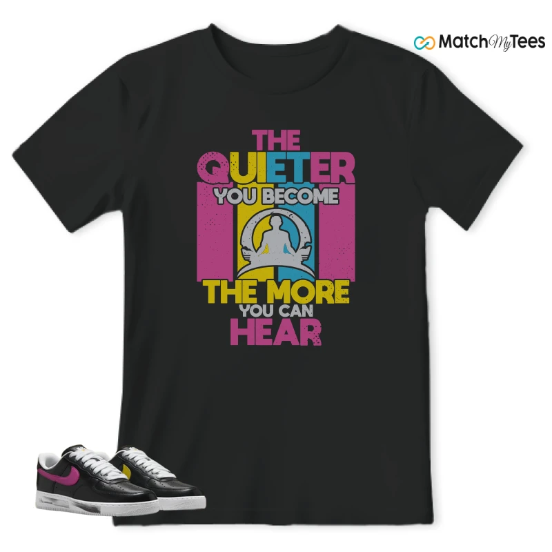 NIKE AIR FORCE 1 '07 X G-DRAGON PARA-NOISE 3.0 SNEAKER Matching Tees t-shirt