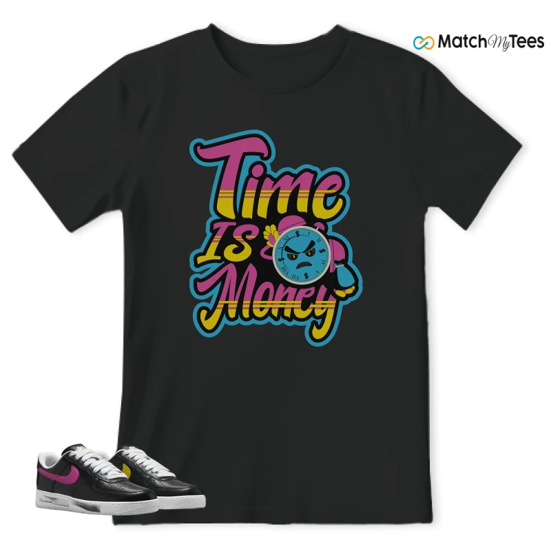 NIKE AIR FORCE 1 '07 X G-DRAGON PARA-NOISE 3.0 SNEAKER Matching Tees t-shirt